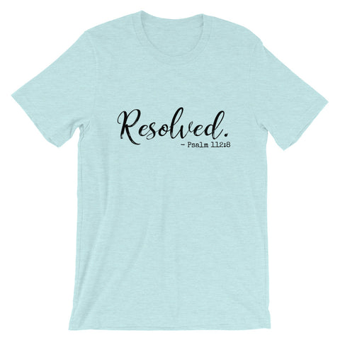 Resolved Short Sleeve Tee